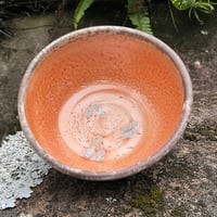Image 1 of Blushing shino shell marked teabowl