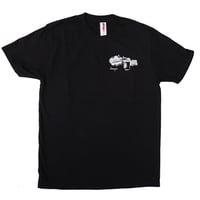 Image 3 of T-SHIRT - EYES - BLACK