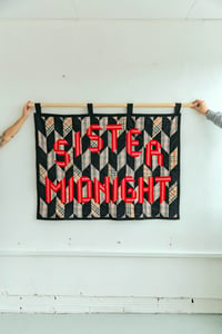 Image 1 of SISTER MIDNIGHT QUILT (Made w/ karen Hughes)