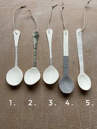 Image 3 of Porcelain Decorative Spoons
