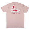 T - SHIRT - EYES - POWDER PINK