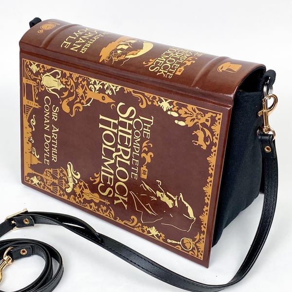 Image of Sherlock Holmes Treasury Book Purse, Sir Arthur Conan Doyle