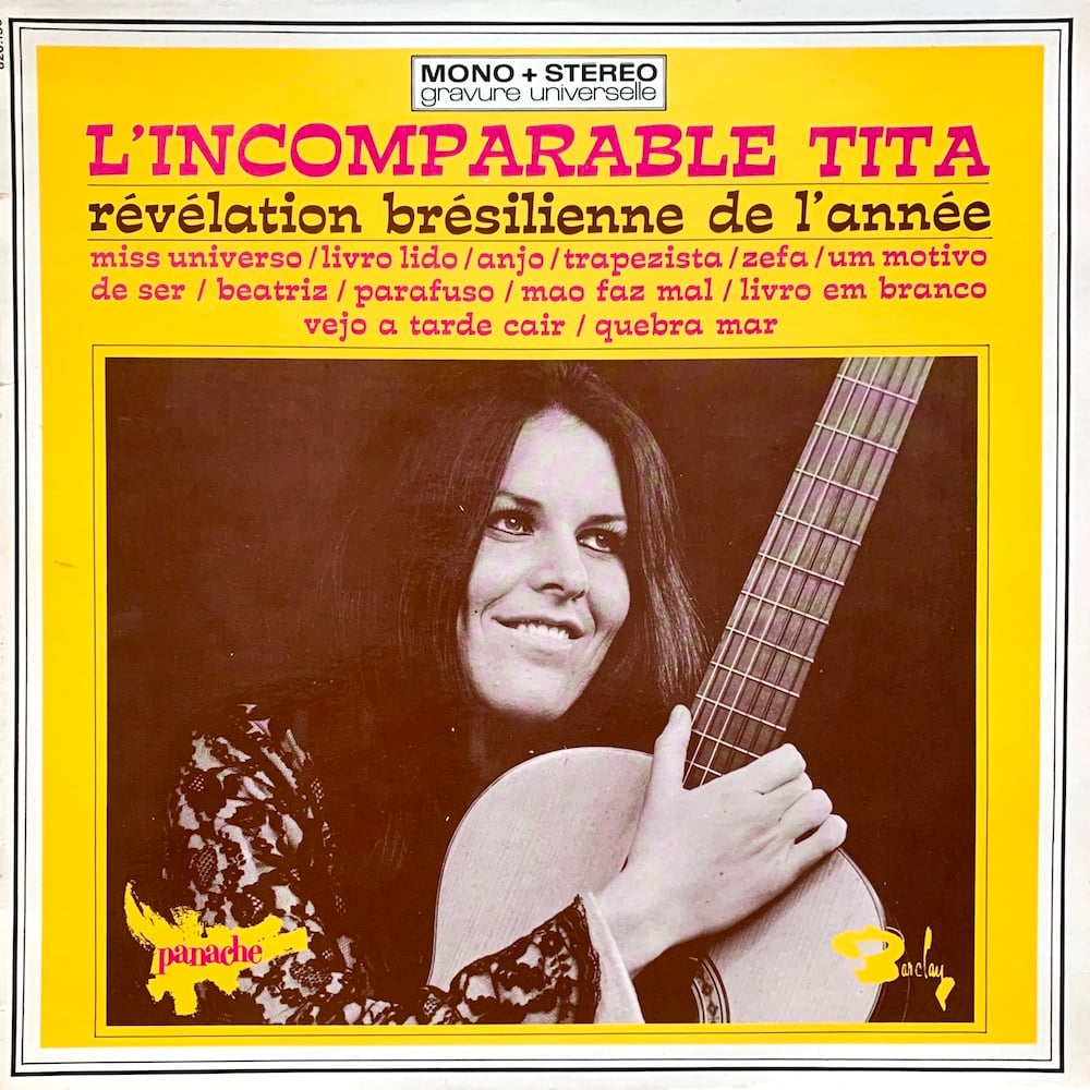 Tita Lobo - L'Incomparable Tita (Barclay ‎– 820190 - France - 1968)