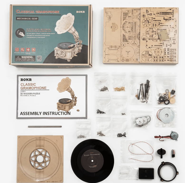 Image of DIY Kit- Make Your Own Gramophone!