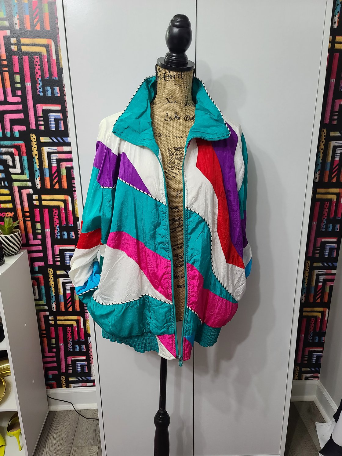 Image of Colorful Track Jacket