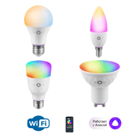 Yandex Alisa Smart Economy WiFi LED Light Bulb Multicolor