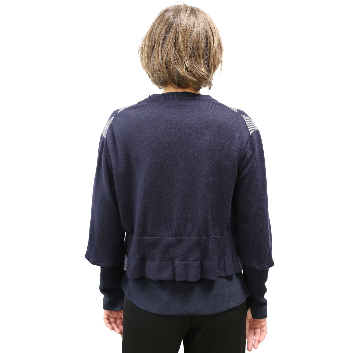 Image of  RETRO DIAMOND WOOL VEST 80's