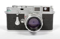 Image 1 of Leica M3 DS 35mm camera with DR Summicron 50mm F2 lens #8675