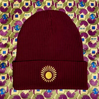 Image 1 of Aqua Garden Flow Beanie