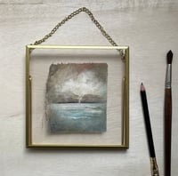 Image 1 of Original Oil Painting 'Hanging Ocean'