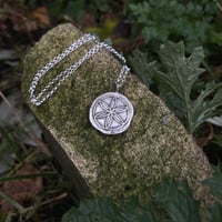 Image 2 of Made to order Small Daisy Wheel pendant
