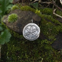 Image 1 of Made to order Small Daisy Wheel pendant