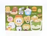Image 1 of 2Min Puppy Cat Cafe Sticker Sheet