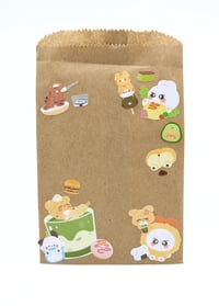 Image 2 of 2Min Puppy Cat Cafe Sticker Sheet