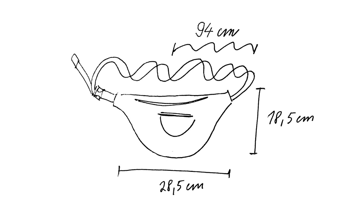 Image of FLOWER NOISE WAIST BAG