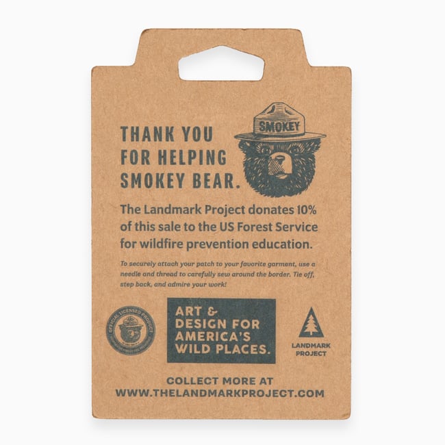 Keep It Green Embroidered Patch