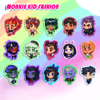 [ PREORDER ] MONKIE FASHION STICKERS