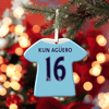 🎄 Sergio Aguero Manchester City Bauble