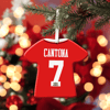 🎄 Cantona Manchester United Shirt Bauble