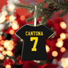 🎄 Cantona Manchester United Away Shirt Bauble