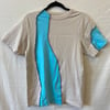 Collage Tee - Turquoise River