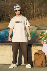 Image 1 of SKATEBOARD-ACTION TEE (Extreme Gray)