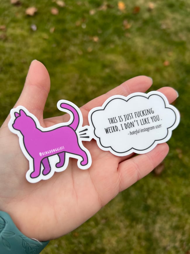 Fart (Hateful Comment) Stickers
