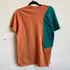 Collage Tee - Teal and Orange Curves Image 2