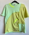 Collage Tee - Fluoro Curves 2