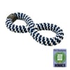 Navy Braided Infinity Tug Toy - Tall Tails