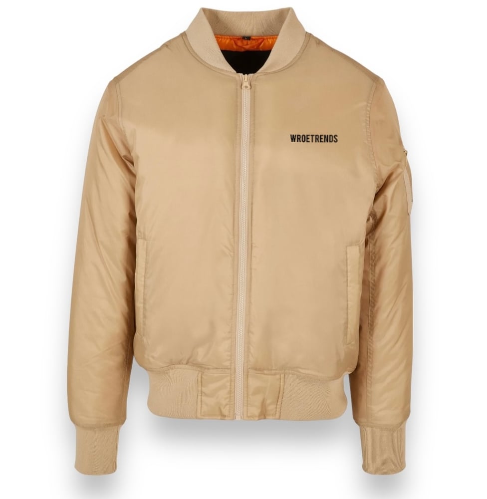 Image of BEIGE WROETRENDS HEAVY BOMBER