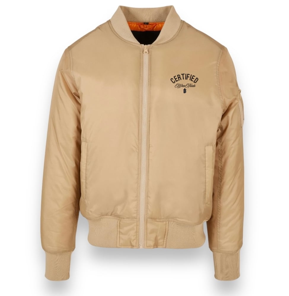 Image of BEIGE CERTIFIED HEAVY BOMBER