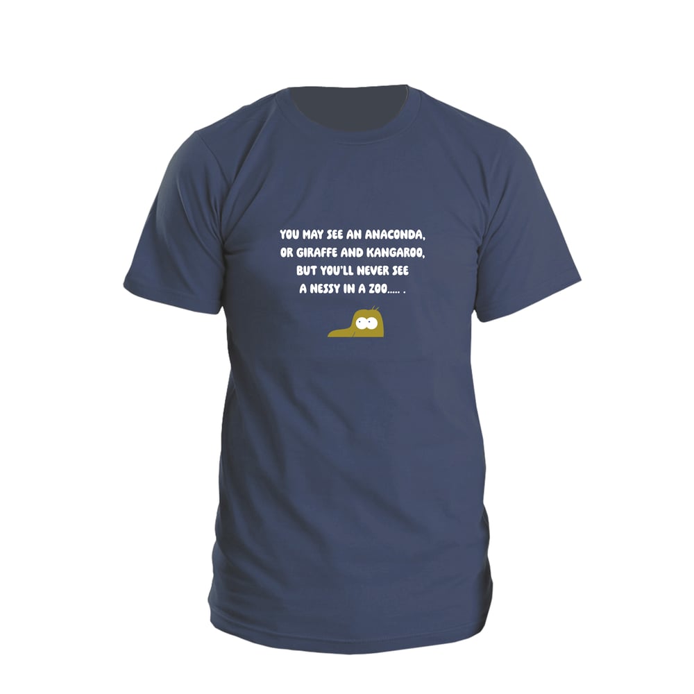 Image of 'Never see a nessy in the zoo' <html> <br> </html> (Tshirt)