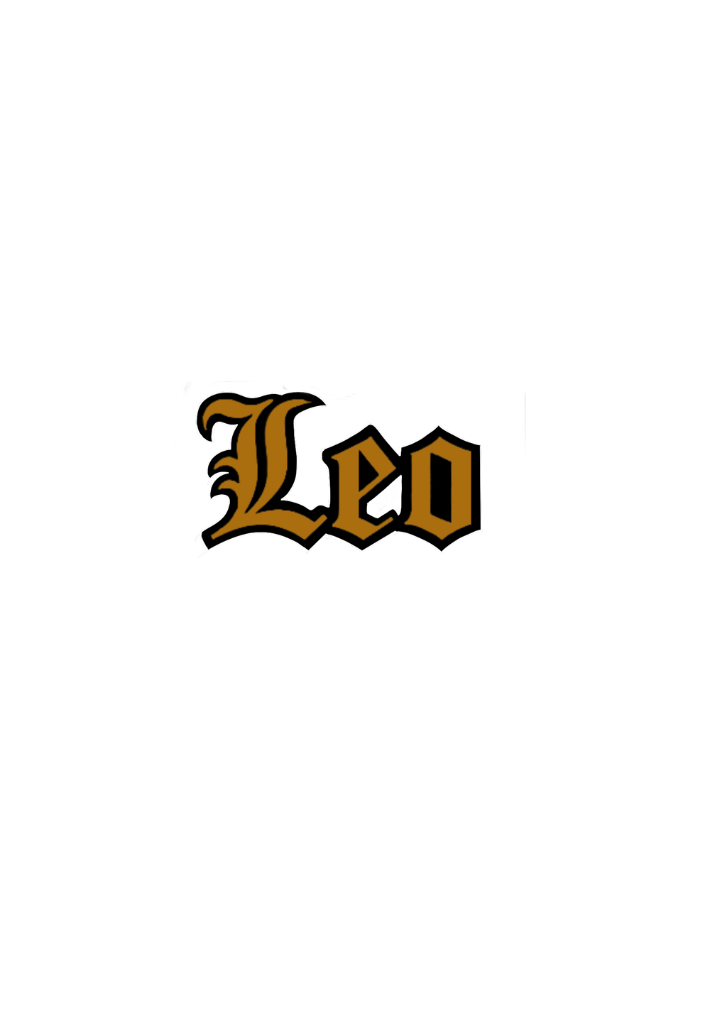 Image of Leo sticker 