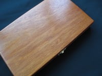 Image 3 of Handmade Yew Stained Float box
