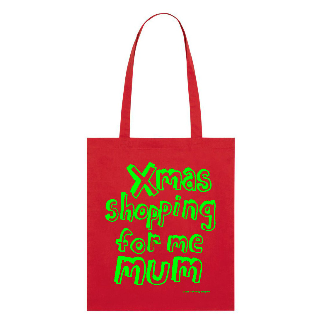 Image of Xmas Shopping for me mum tote bag