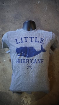 Image 1 of LITTLE HURRICANE "whale shirt"