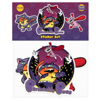 Image of The Periwinkle Puss Sticker Set!