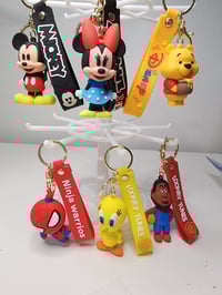 Image 3 of 3D Character Keychains 