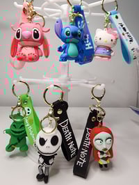Image 1 of 3D Character Keychains 