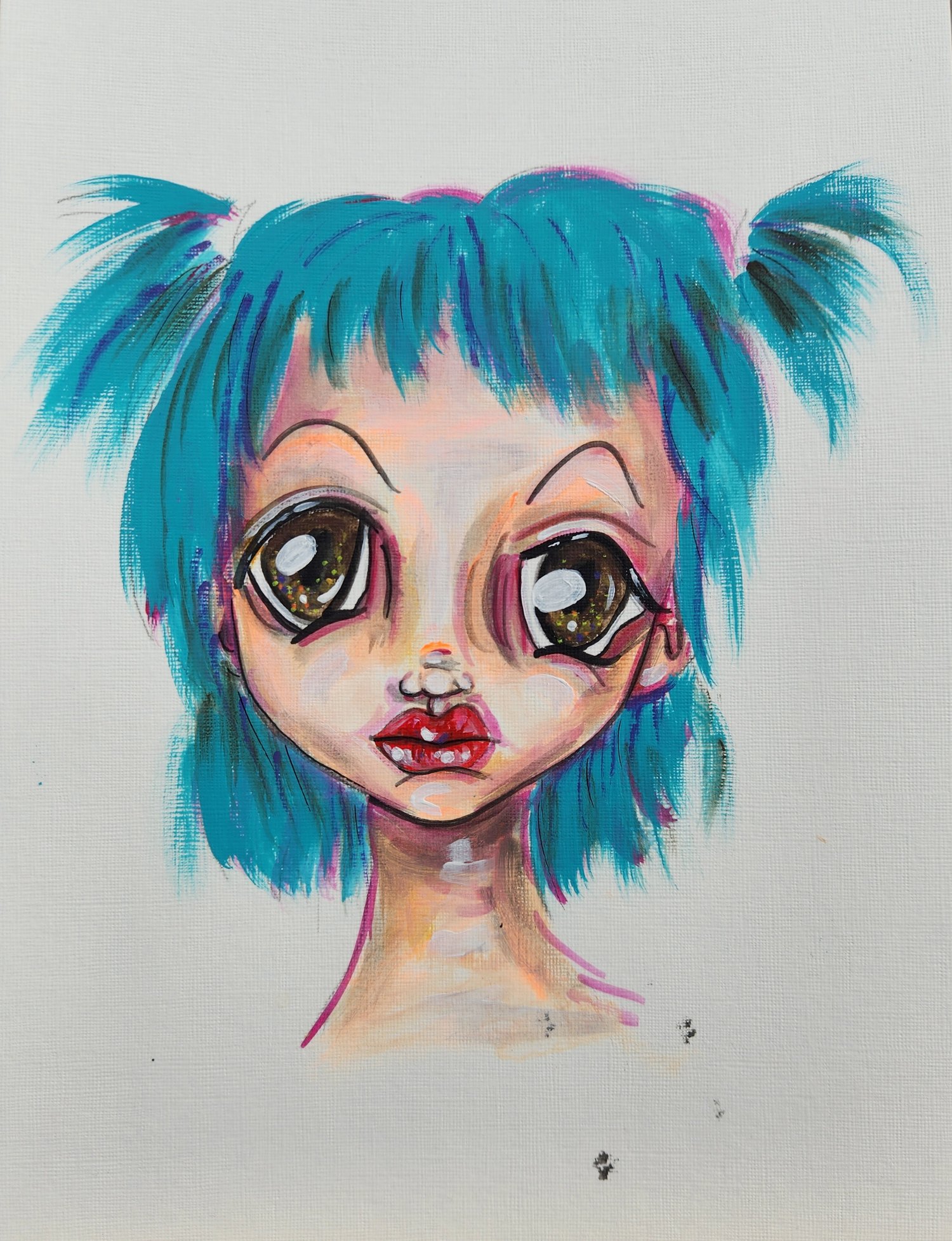 Image of Big Eyes Girl