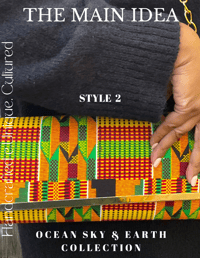 Image 3 of Kente Clutch (NEW MARKDOWN)