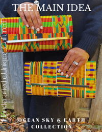 Image 4 of Kente Clutch (NEW MARKDOWN)