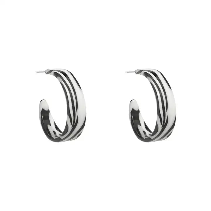 Image of Zebra C Earrings 