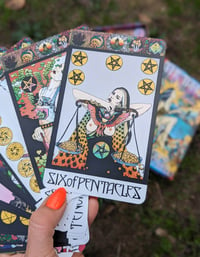 Image 2 of The TAROT: 4th Edition; Illustrated by Caitlin Mattisson.