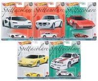 HOT WHEELS PREMIUM CAR CULTURE ( SET OF 5 ) SPETTACOLARE LAMBORGHINI ALFA ROMEO