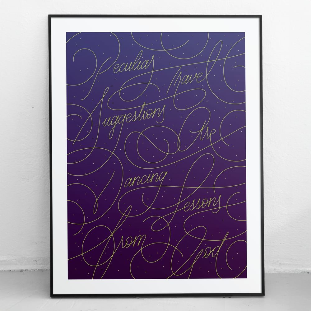 Image of Peculiar Travel Suggestions Print