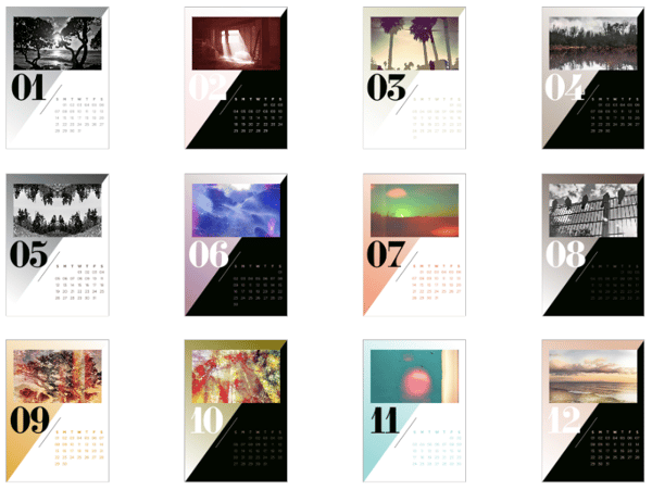 Image of 2024 Desktop Easel Calendar