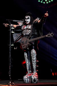 Gene Simmons, Kiss, Barclays Center, End Of The Road Tour, NYC, 2019