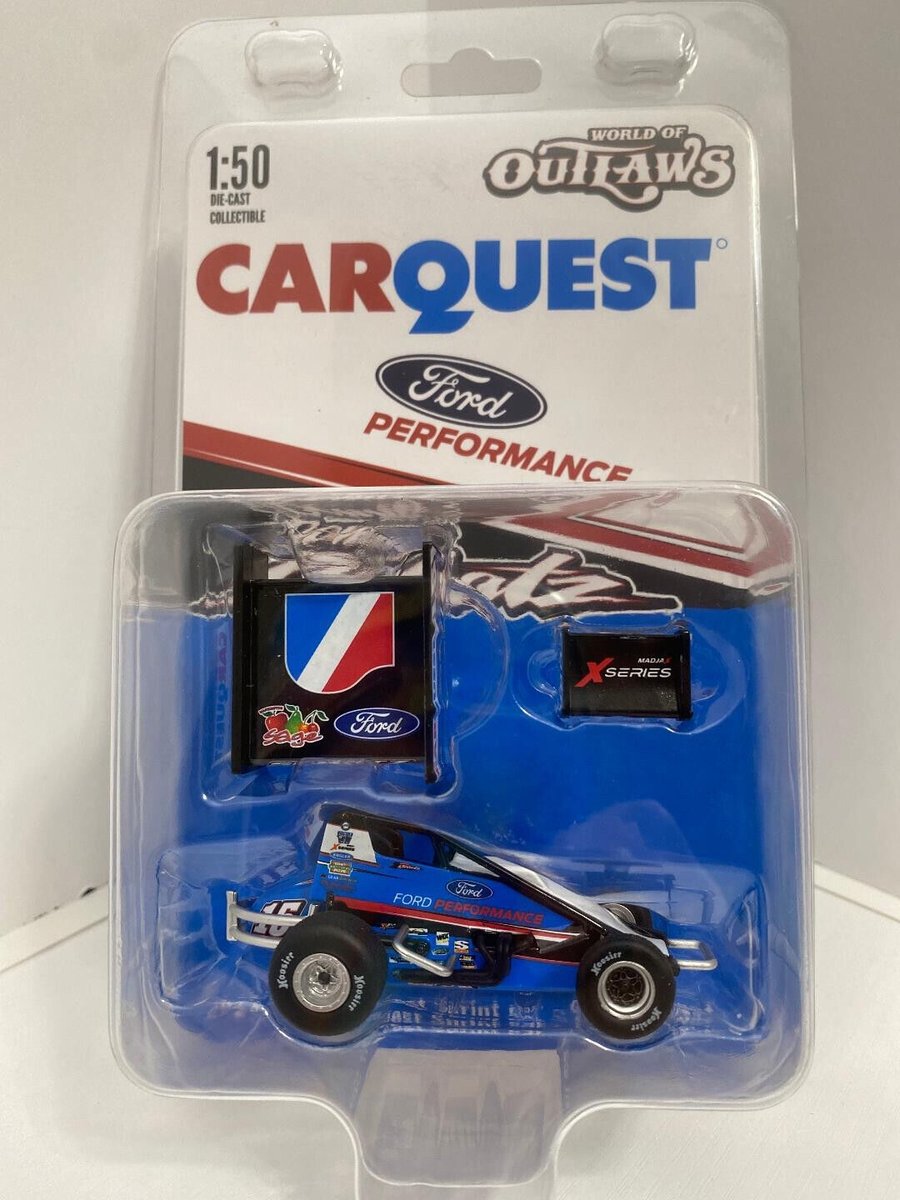 ACME WORLD OF OUTLAWS 2023 DONNY SCHATZ 15 CARQUEST SPRINT WOO 1/50 CAR SC Diecast and